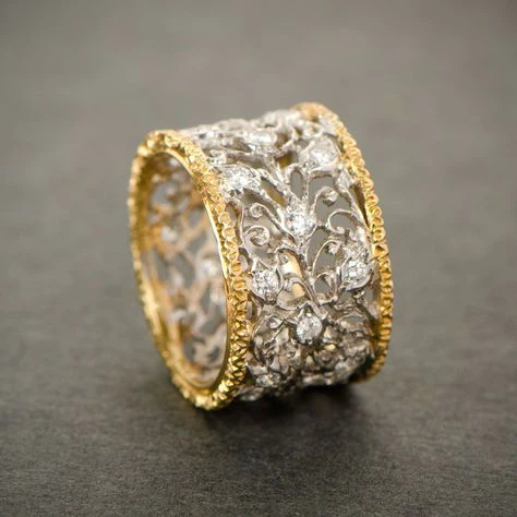 Zena - Vintage Zirkonia Ivy Ring